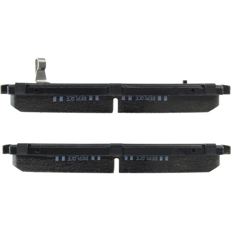 Centric Posi Quiet Ceramic Brake Pads with Shims and Hardware , Posi Quiet 105.09142 105.09142